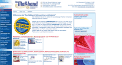 Desktop Screenshot of dasmassband.de